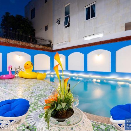Villa San Vuon Gan Bien Bai Sau - Free Bida - Dan Karaoke Vung Tau Exteriör bild