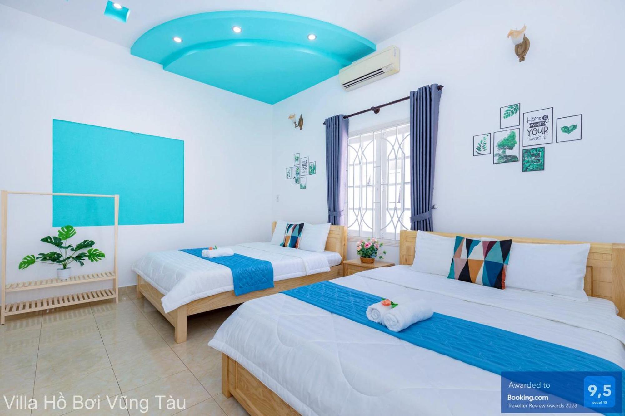 Villa San Vuon Gan Bien Bai Sau - Free Bida - Dan Karaoke Vung Tau Exteriör bild