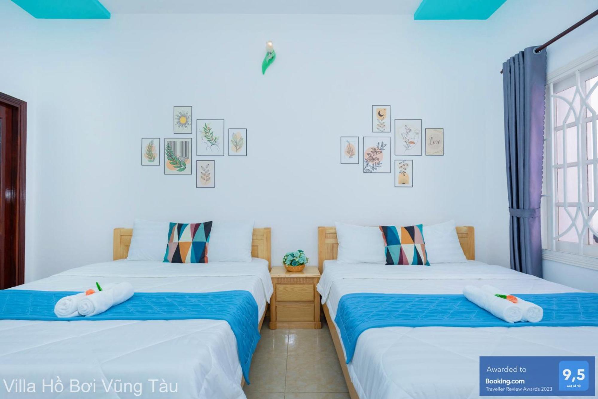 Villa San Vuon Gan Bien Bai Sau - Free Bida - Dan Karaoke Vung Tau Exteriör bild