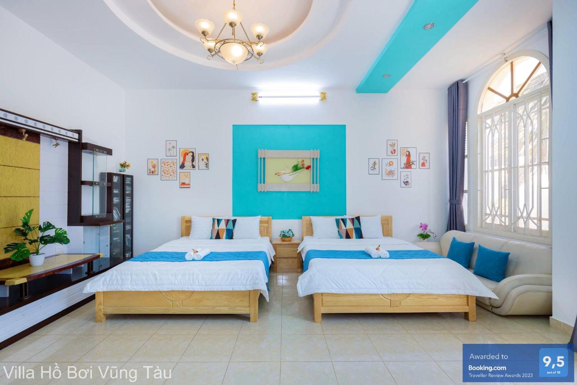 Villa San Vuon Gan Bien Bai Sau - Free Bida - Dan Karaoke Vung Tau Exteriör bild