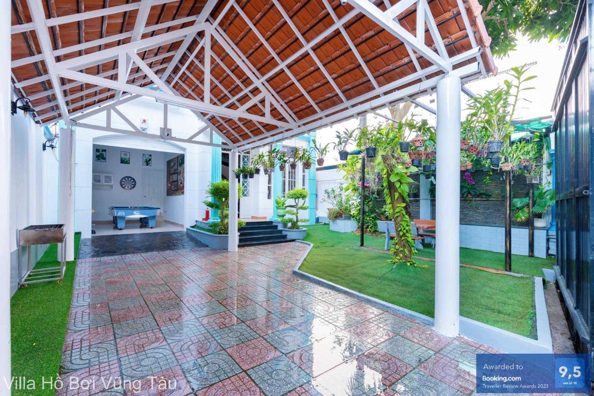 Villa San Vuon Gan Bien Bai Sau - Free Bida - Dan Karaoke Vung Tau Exteriör bild