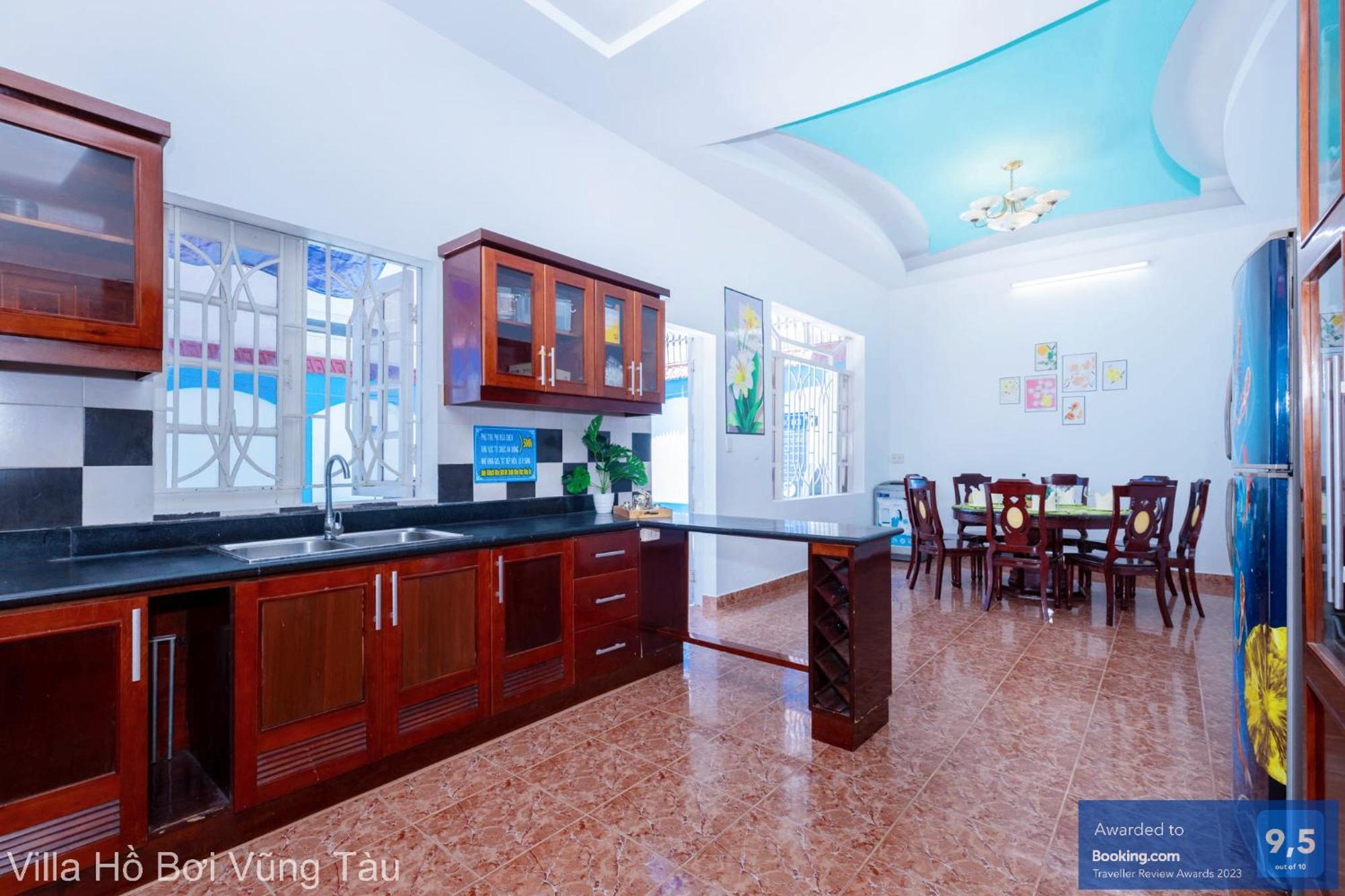 Villa San Vuon Gan Bien Bai Sau - Free Bida - Dan Karaoke Vung Tau Exteriör bild