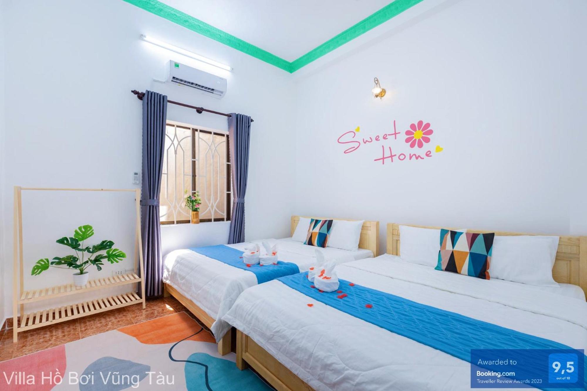 Villa San Vuon Gan Bien Bai Sau - Free Bida - Dan Karaoke Vung Tau Exteriör bild