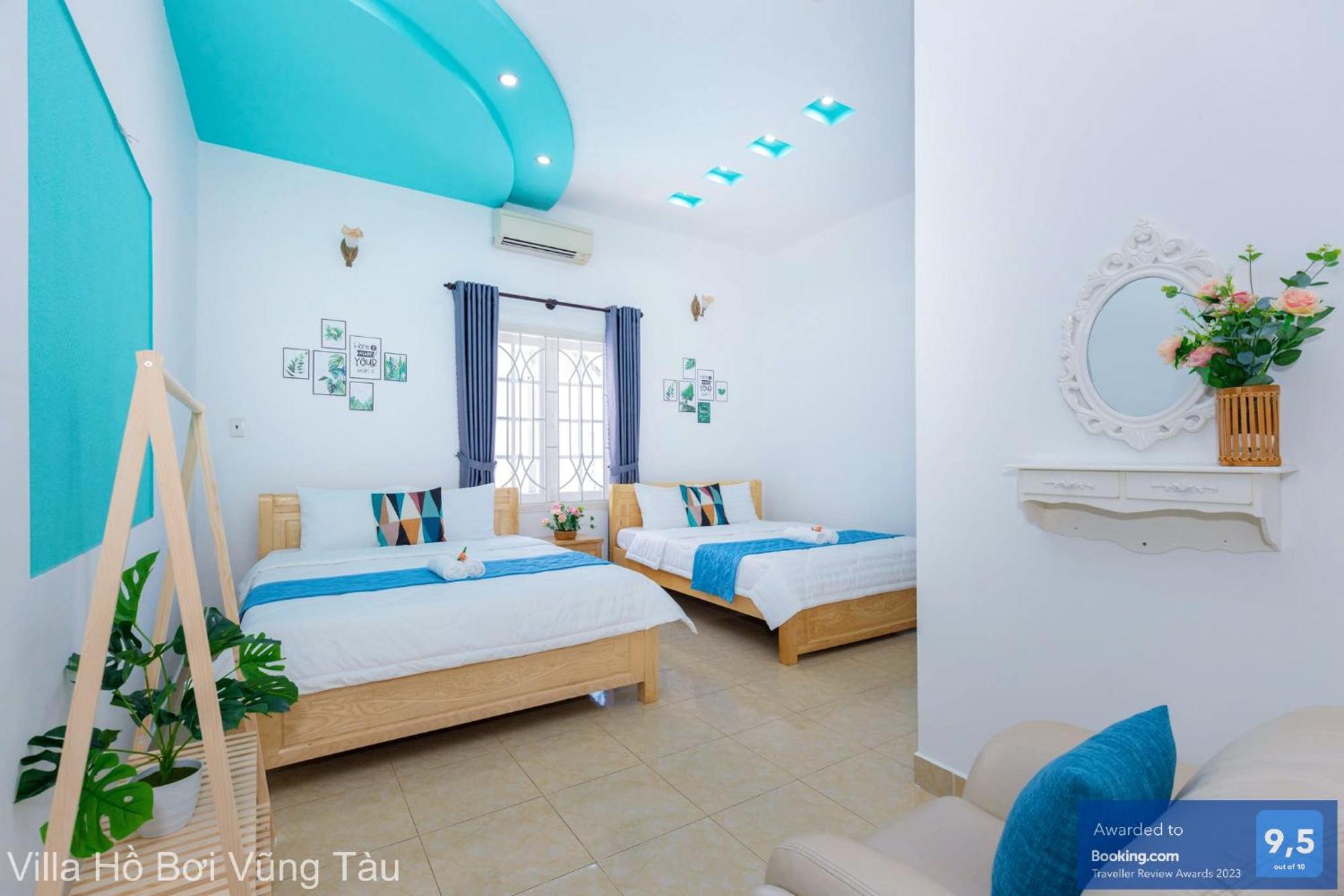 Villa San Vuon Gan Bien Bai Sau - Free Bida - Dan Karaoke Vung Tau Exteriör bild