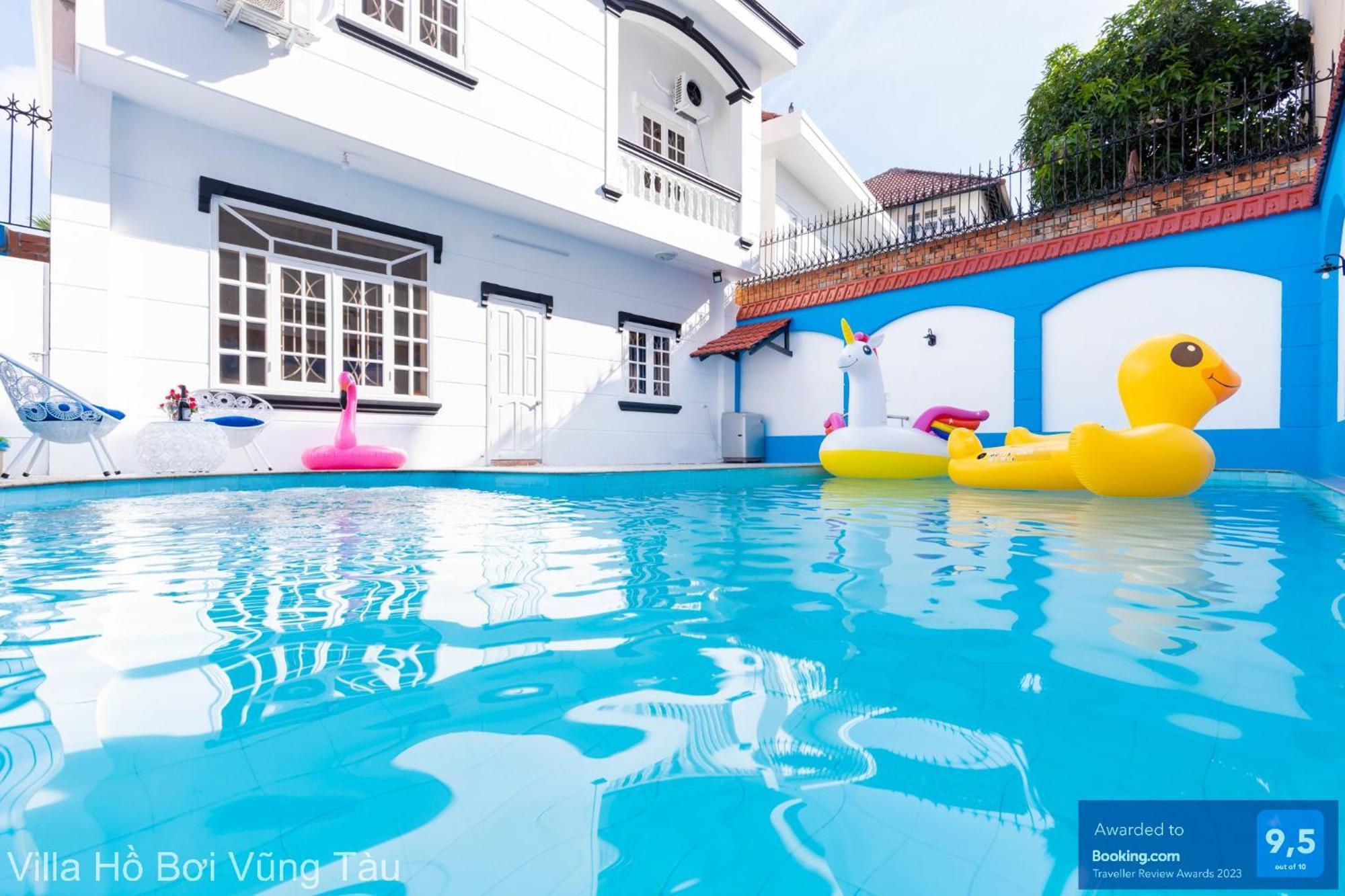 Villa San Vuon Gan Bien Bai Sau - Free Bida - Dan Karaoke Vung Tau Exteriör bild