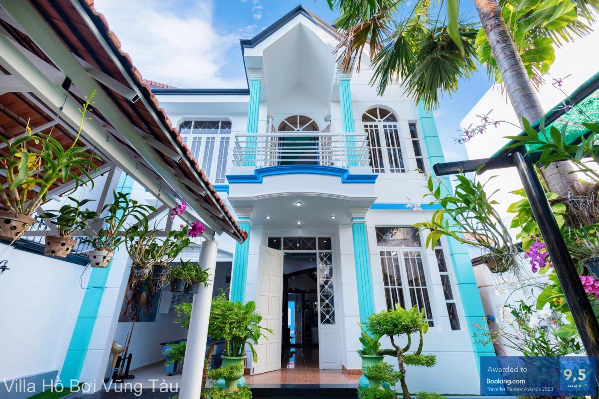 Villa San Vuon Gan Bien Bai Sau - Free Bida - Dan Karaoke Vung Tau Exteriör bild